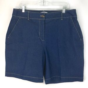 Kim Rogers High waisted denim shorts Sz 14